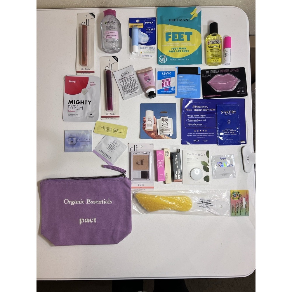 26 Piece Beauty Skincare Haircare Bundle | Travel Size and Small Size Lot